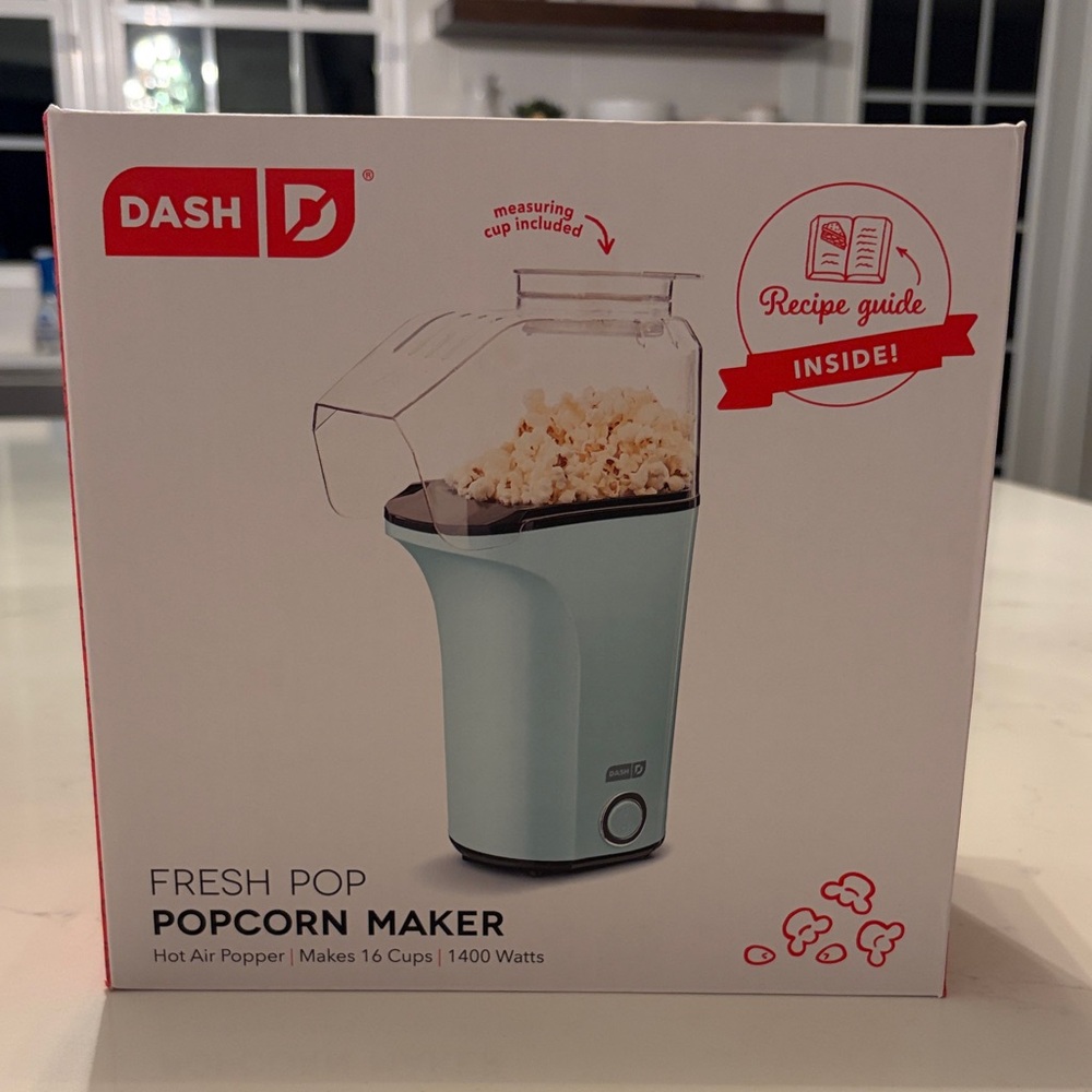 Dash Fresh Pop Popcorn Maker - Blue